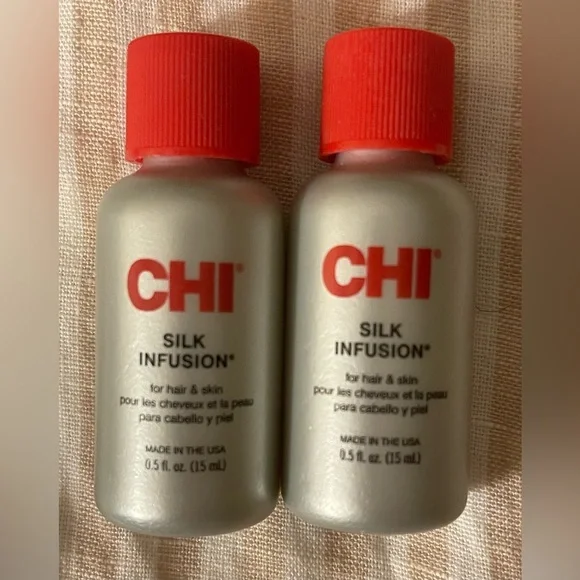CHI Silk Infusion Hair and Skin Treatment 2 Bottles-Brand New and Sealed - Picture 3 of 5